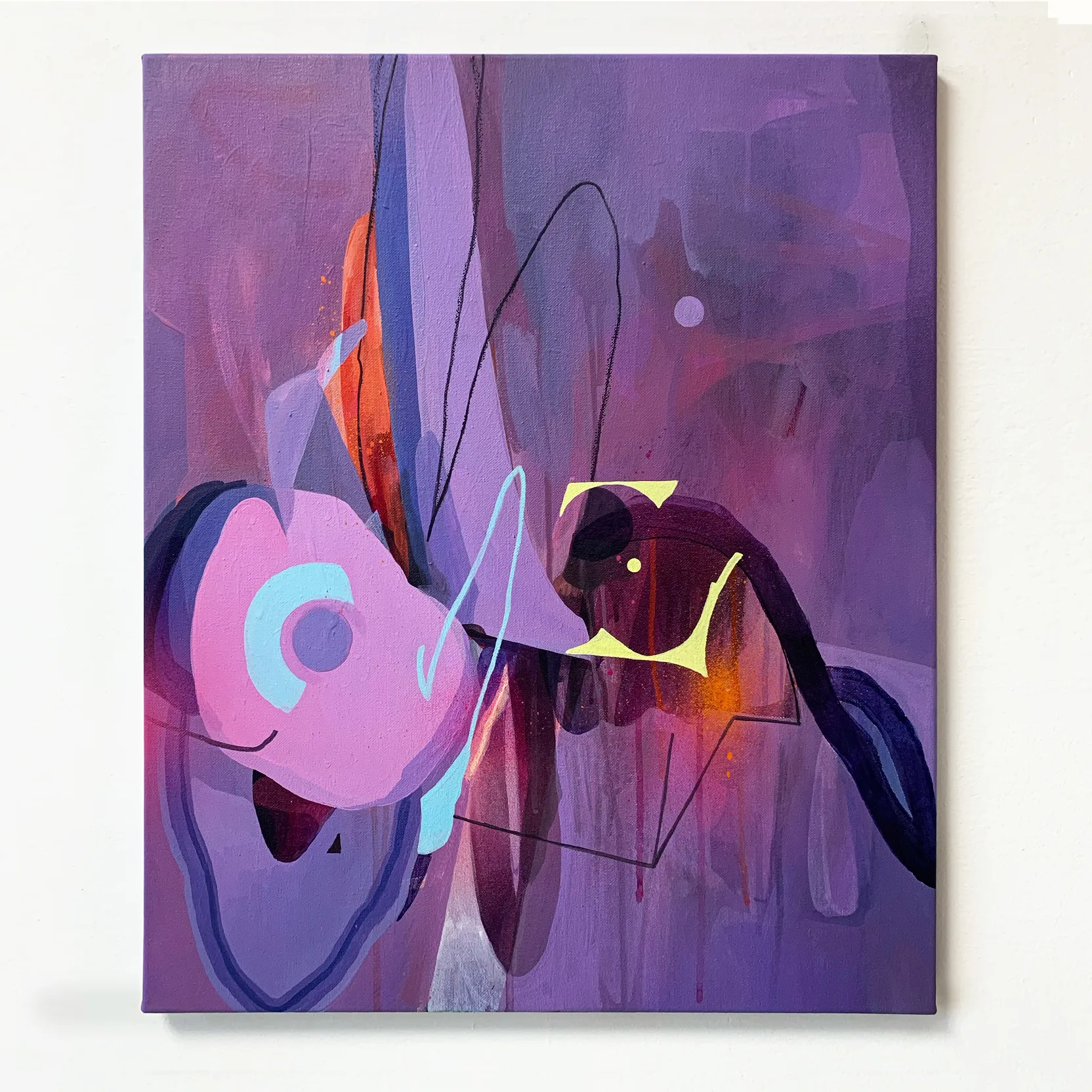 Image of Untitled by Serhii Hrekh, size: 100x150cm, Painting medium